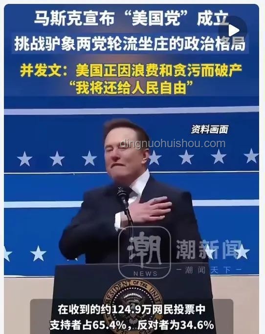 馬斯克宣布成立美國黨后的應對方案：政治參與與社會影響分析