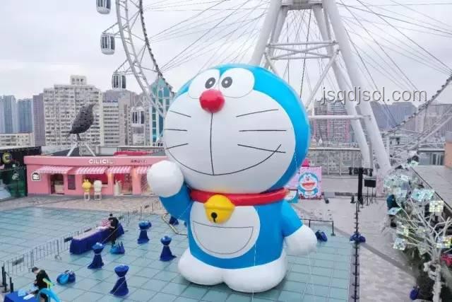 廣州巨型哆啦A夢“被熱炸了”？不實傳言解析