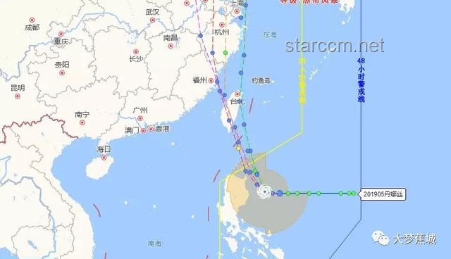 臺風“丹娜絲”急轉廣東，五部門預警：深圳將迎大暴雨